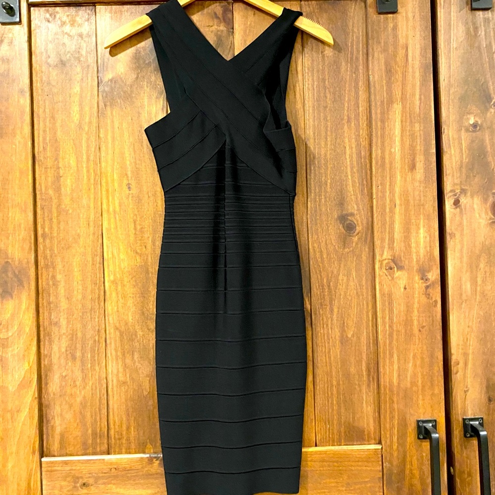 Herve Leger bandage cocktail dress